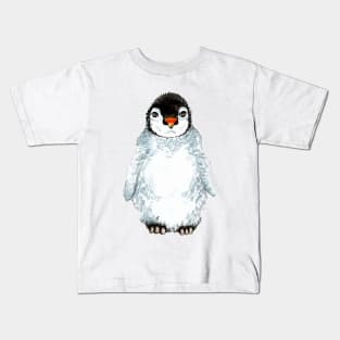 Molly the baby penguin Kids T-Shirt